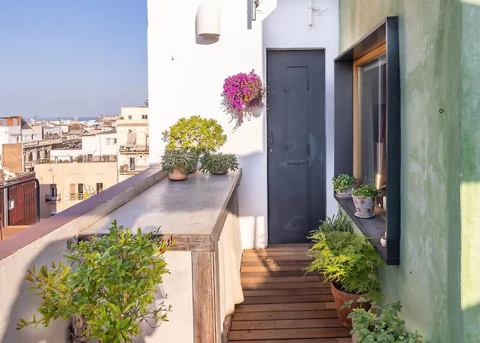 With Terrace Views Of Bcn バルセロナ