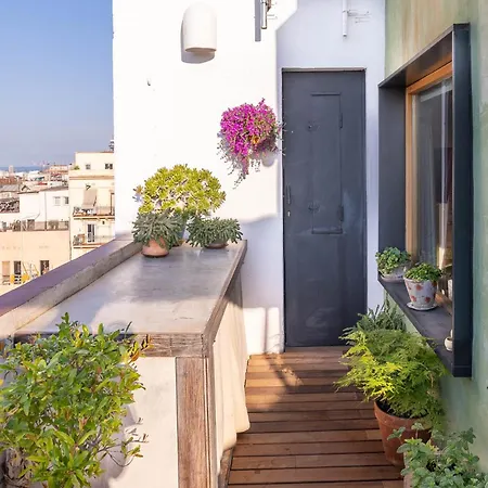 With Terrace Views Of Bcn Barcelona