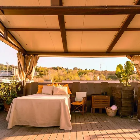 With Terrace Views Of Bcn Barcelona