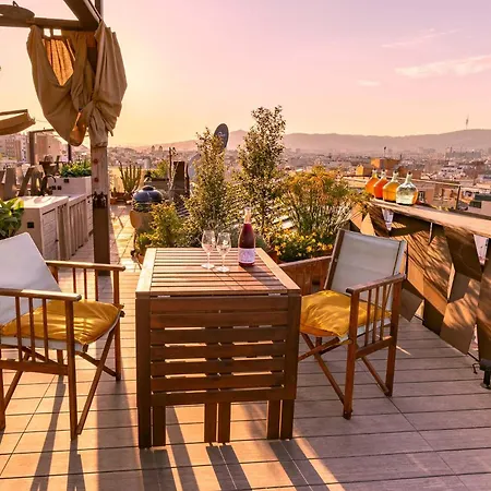 With Terrace Views Of Bcn Barcelona