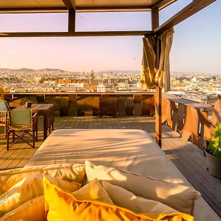 With Terrace Views Of Bcn