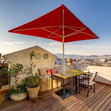 Apartment With Terrace Views Of Bcn