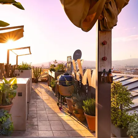 Apartment With Terrace Views Of Bcn *