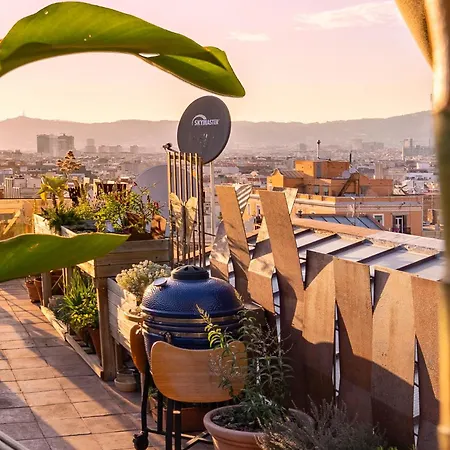 With Terrace Views Of Bcn Barcelona